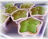ポインセチアパン（メロンパン）作り方7写真