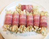 ☆簡単！エノキのベーコン巻き☆作り方1写真