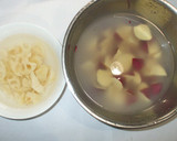 簡単おかず♪さつま芋とレンコンの辛子煮物作り方2写真
