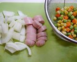 焼かない！マカロニグラタン風クリーム煮作り方2写真