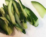 冬瓜のお漬物☆冬瓜とキュウリのキムチあえ作り方2写真