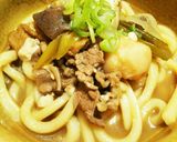 たっぷり♪きのこと牛肉の♪芋煮♪作り方8写真