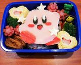 ☆キャラ弁 星のカービィ カービィ作り方6写真