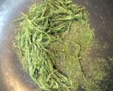 青海苔とカニの炒飯作り方2写真
