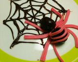 ハロウィンに♪クモさん作り方3写真