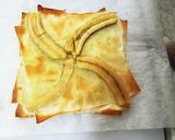 春巻きの皮で作るバナナのピザ 20分作り方8写真