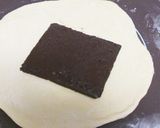チョコカスタードの折り込みパン作り方3写真