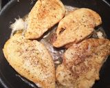チキンピカタ〜パスタ添え作り方4写真
