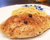 チキンピカタ〜パスタ添え作り方8写真