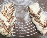 チョコカスタードの折り込みパン作り方10写真