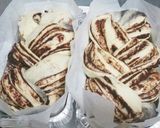 チョコカスタードの折り込みパン作り方12写真