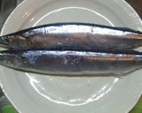 簡単レンチン★生秋刀魚（さんま）の酒蒸し作り方1写真