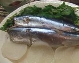 簡単レンチン★生秋刀魚（さんま）の酒蒸し作り方3写真