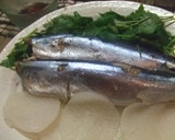 簡単レンチン★生秋刀魚（さんま）の酒蒸し作り方3写真
