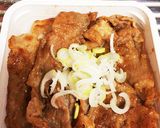 15分de作るお弁当味噌だれ豚ロース丼作り方3写真