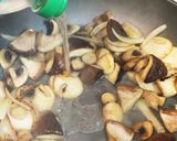 キノコのクリームパスタ作り方3写真