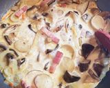 キノコのクリームパスタ作り方5写真