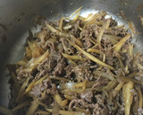 ごはんがススム♡牛肉とごぼうのしぐれ煮♡作り方5写真