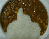 2日目カレーは子ども喜ぶ☆キャラクターに作り方4写真