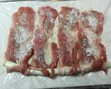 材料4つ肉巻き唐揚げ♪おつまみ♪お弁当に作り方3写真