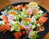 野菜たっぷり★鯛といくらのカルパッチョ❤作り方4写真