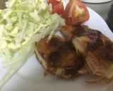 パン粉がない時の代用 お麩で！ハムカツ編作り方3写真