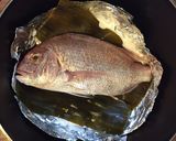 レモン香る鯛の塩釜焼き作り方3写真