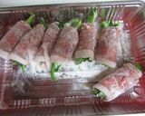 豚肉でピーマン巻きました作り方4写真