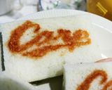 キャラ弁“カープ弁当”(サンドウィッチ)作り方1写真