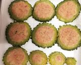ゴーヤの肉詰め〜おからでヘルシーに作り方7写真