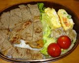 トリュフ塩のステーキ作り方4写真