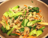 青梗菜と豚肉のさっぱり炒め作り方6写真