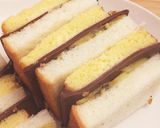 カステラのチョコサンド作り方10写真