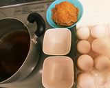 甘辛味が白米に合う☆いなりずしの皮で卵煮作り方4写真