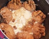 甘辛味が白米に合う☆いなりずしの皮で卵煮作り方10写真