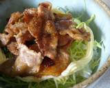 マヨたっぷり♪甘辛しょうが焼き丼作り方6写真
