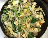 じゃがとナスが旨い！牛肉の中華ポン酢炒め作り方3写真