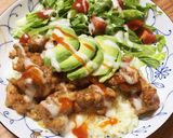 本格スパイス＊簡単チキンオーバーライス作り方6写真
