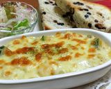 かぼちゃと挽き肉のマカロニグラタン作り方13写真