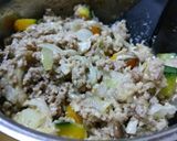 かぼちゃと挽き肉のマカロニグラタン作り方7写真