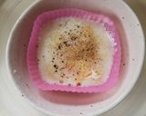 メッチャ簡単♡レンジde目玉焼き♪作り方3写真