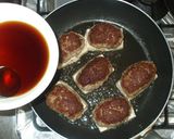 豆腐とひき肉の重ね焼き！豆腐ハンバーグ作り方9写真