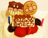 簡単すぎるアンパンマンケーキ作り方3写真