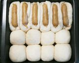 1つの型でウィンナーパンとチョコパン♪作り方9写真