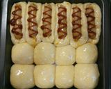 1つの型でウィンナーパンとチョコパン♪作り方11写真