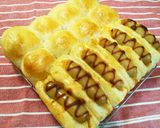 1つの型でウィンナーパンとチョコパン♪作り方14写真