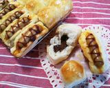 1つの型でウィンナーパンとチョコパン♪作り方15写真