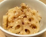 超簡単✨蓮根だけで絶品マヨポン和え〜♬作り方5写真