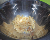 ふじっこ煮と揚げ玉のおにぎり作り方1写真