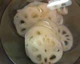 豚肉とアスパラ、蓮根の味噌炒め作り方2写真